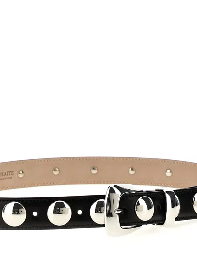Khaite 'benny' Belt In Black