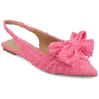 Journee Collection Women's Tru Comfort Foam Sabbrina Flats In Pink