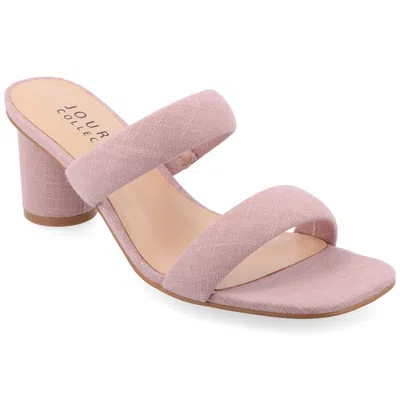 Journee Collection Women's Tru Comfort Foam Aniko Sandals In Gold