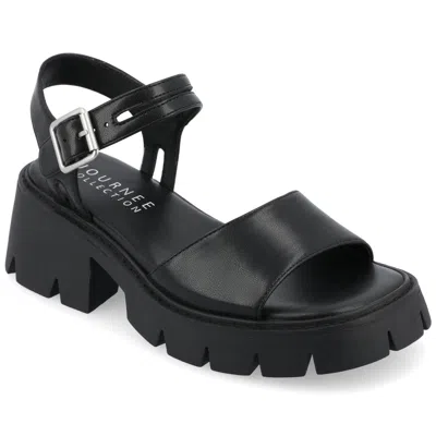 Journee Collection Women's Tru Comfort Foam Tillee Sandals In Black