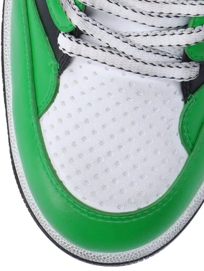 Gucci Basket Interlocking G Sneakers In Green