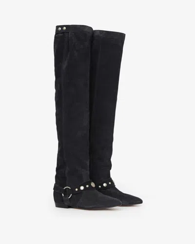 Isabel Marant Overknee-stiefel Selize In Black