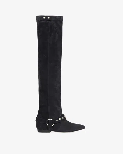 Isabel Marant Overknee-stiefel Selize In Black