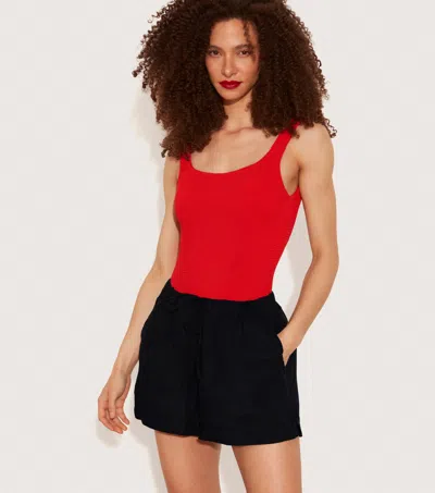 Hunza G Linen Shorts In Black