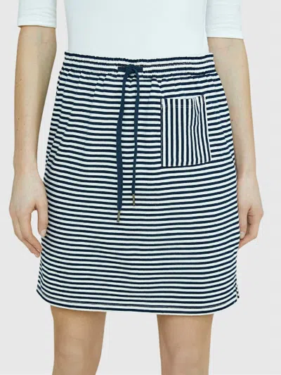 People Tree Liea Striped Skirt In Ny1 In Multi