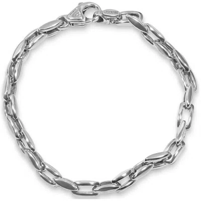 Pompeii3 Men's Link 14k Gold (25gram) Or Platinum (40gram) 5.5mm Bracelet 8.5" In Multi