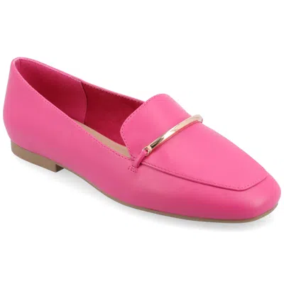 Shop Journee Collection Women's Tru Comfort Foam Wrenn Flats In Pink