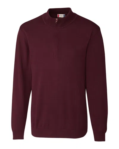 Clique Imatra Half Zip Sweater In Blue