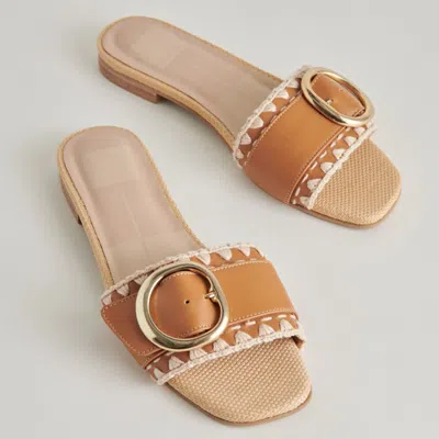 Dolce Vita Grecia Sandals Tan Leather In Brown
