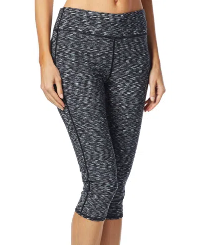 Bh Sport Breakaway Rall High Capri Leggings In Black In Black