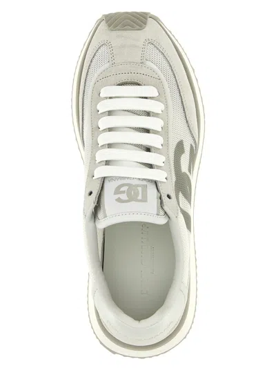 Shop Dolce & Gabbana 'dg Cushion' Sneakers In White