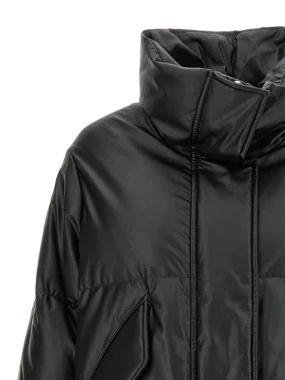 Shop Mm6 Maison Margiela 'sportsjacket' Down Jacket In Black