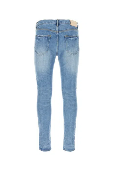 Shop Purple Denim Jeans In Ltindigo