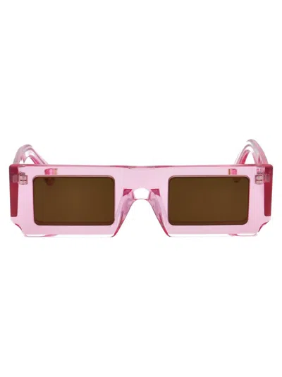 Shop Jacquemus Sunglasses In Multi Pink