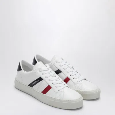 Shop Moncler Monaco M Sneakers In White