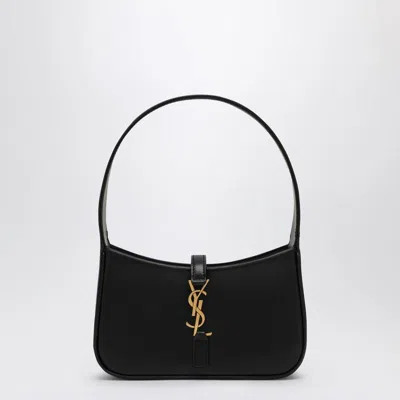 Shop Saint Laurent Le 5 A 7 Shoulder Bag In Black