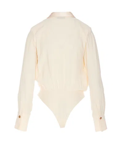 Shop Elisabetta Franchi Shirts In White