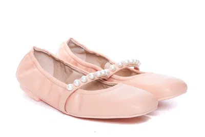 Shop Stuart Weitzman Flat Shoes In Pink