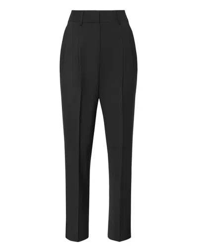 Philipp Plein Straight Pinces Trousers In Black