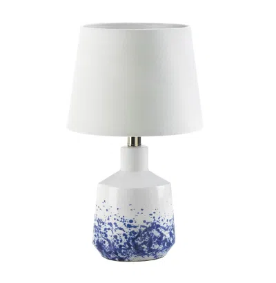 Actifo Splash Porcelain Table Lamp - White