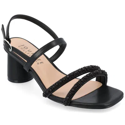 Journee Collection Women's Tru Comfort Foam Lornnah Sandals In Black