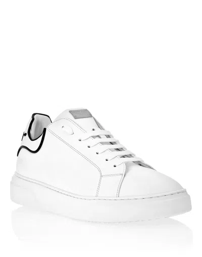 Philipp Plein Runner Big Bang Low-top Sneakers In White