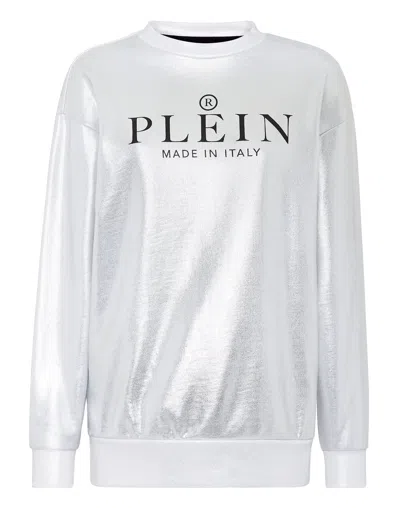 PHILIPP PLEIN SWEATSHIRT LS ICONIC PLEIN 