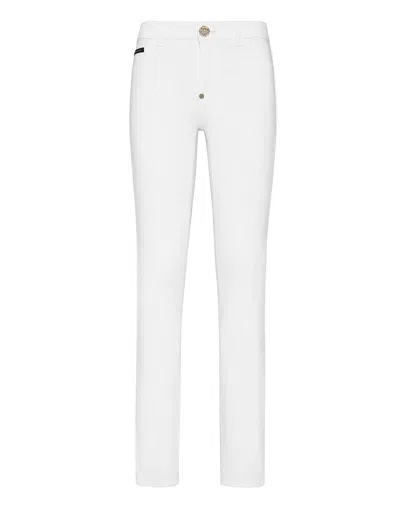 Philipp Plein Denim Boyfriend In Multi