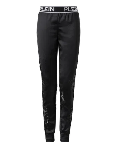 Philipp Plein Jogging Trousers "dafney" In Black