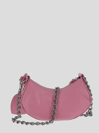 Shop Balenciaga Shoulder Bag In Sweetpink