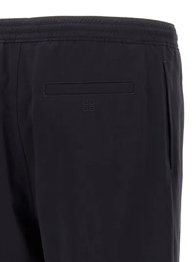 Givenchy Man Bermuda Shorts Man Black Bermuda Shorts In Blue