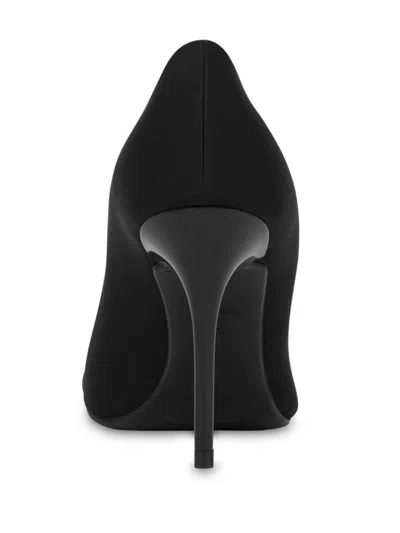 Shop Love Moschino Half Heel Shoes Black