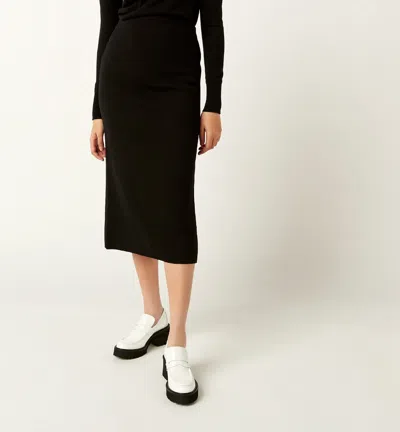 La Canadienne Reese Leather Shoe In Black