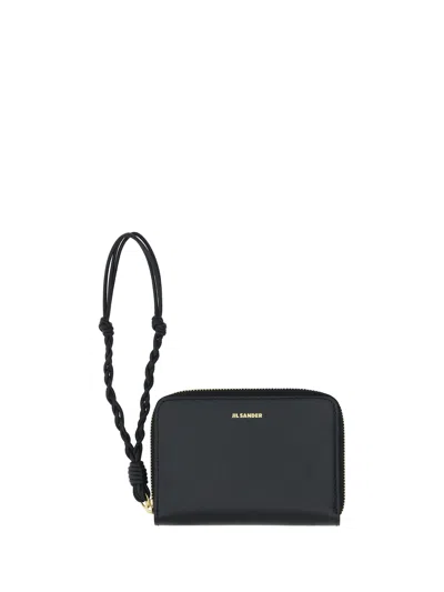 Shop Jil Sander Wallet In Black