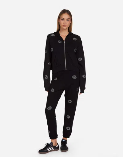 Lauren Moshi Alana Stud Kisses In Black