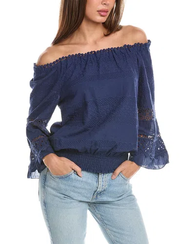 Tyler Boe Tyler Böe Cindy Blouse In Blue