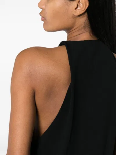 Gauchère Open-back Ribbed Stretch-cotton Maxi Dress