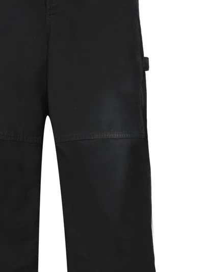 Shop Balenciaga Trousers In Black