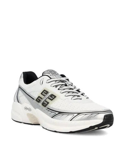 Shop Givenchy Sneakers In White/silvery