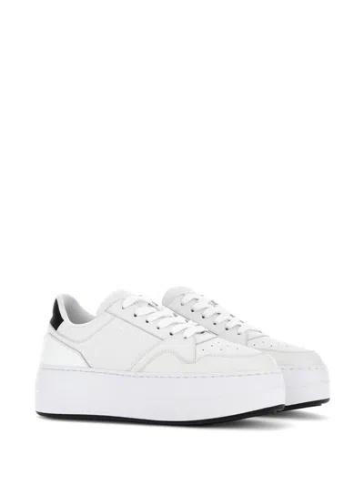 HOGAN HOGAN H670 LEATHER SNEAKERS 