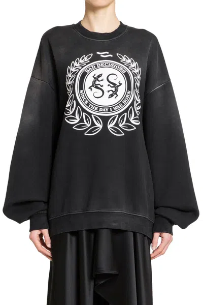 Shop Ssheena Crewneck In Black