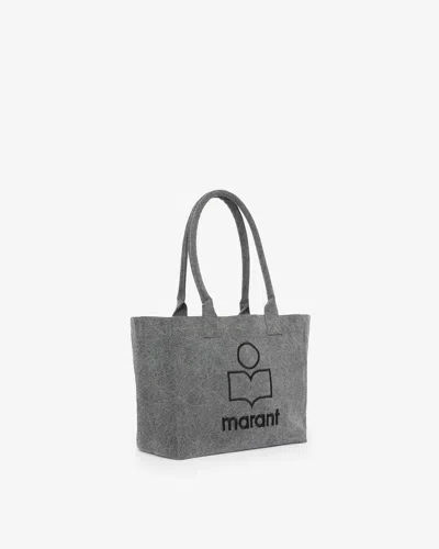 Isabel Marant Yenky Zipped Tote Bag In Gray