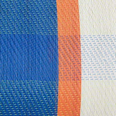 Isabel Marant Powden Logo-embroidered Clutch In White-blue-orange