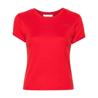 Shop Coperni T-shirts In Red