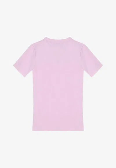 Shop Balenciaga Beverly Hills Short-sleeved T-shirt In Pink