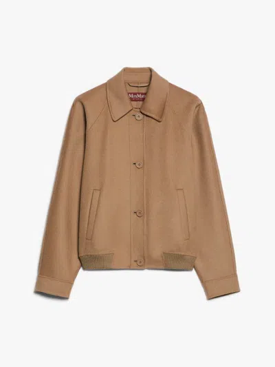 Max Mara Studio Outerwear In Brown