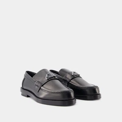 Alexander Mcqueen Women's Seal Loafers In Black