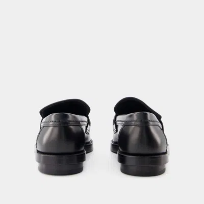 Alexander Mcqueen Women's Seal Loafers In Black