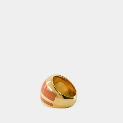 Aurelie Bidermann Ring In Orange