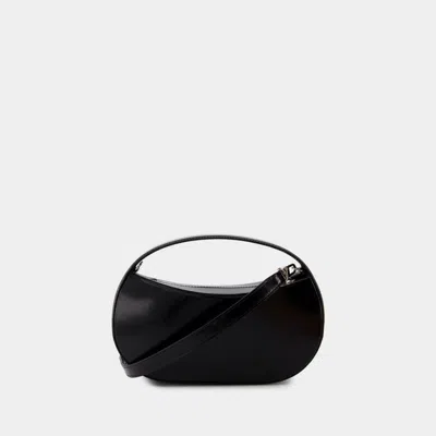 Shop Coperni Small Sound Swipe Bag In Black